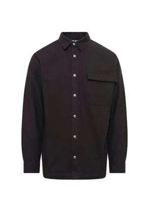 Palm Angels logo-print loose-fit shirt - Black