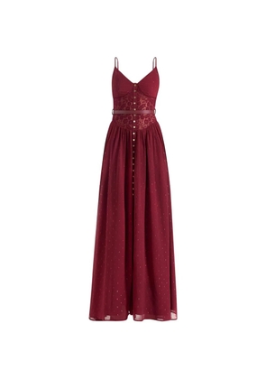Manière De Voir Rosie maxi dress - Red