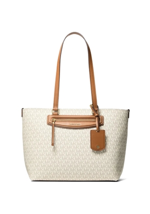 Michael Michael Kors medium Jet Set Travel logo-print tote bag - Neutrals