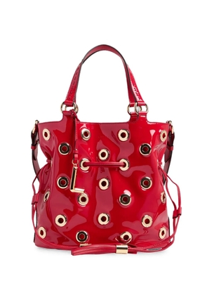 Lancel medium Premier Flirt eyelet-embellished bucket bag - Red
