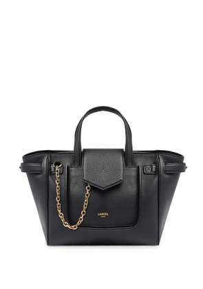 Lancel small Thea grained leather tote bag - Black
