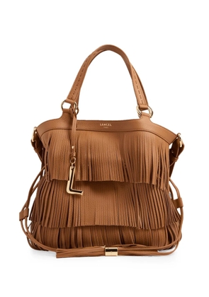 Lancel medium Premier Flirt fringed bucket bag - Brown