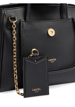 Lancel small Thea grained leather tote bag - Black
