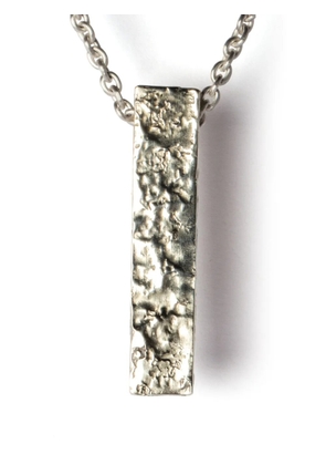 Parts of Four Amulet textured-finish necklace - Silver