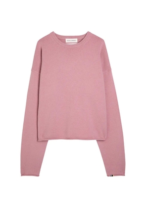 extreme cashmere Omfy crew-neck sweater - Pink
