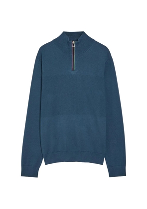 PS Paul Smith quarter-zip sweater - Blue