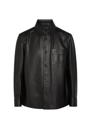 BOSS Movitz leather jacket - Black