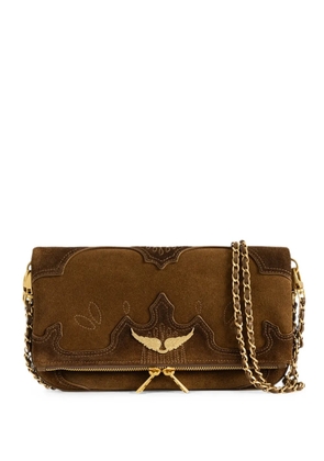 Zadig&Voltaire Rock Western clutch - Brown