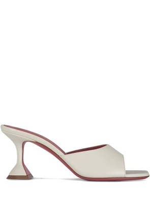 Amina Muaddi Lupita heeled sandals - Neutrals