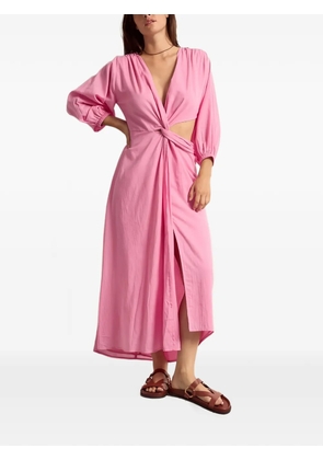 mare di latte midi Aurore cutout dress - Pink