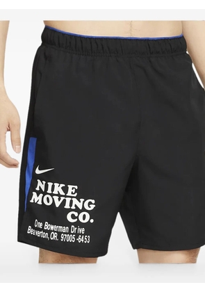 Nike Challenger Dri-fit logo-print shorts - Black