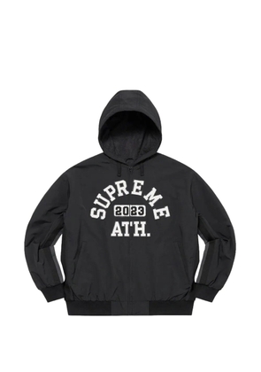 Supreme logo-detail track jacket - Black