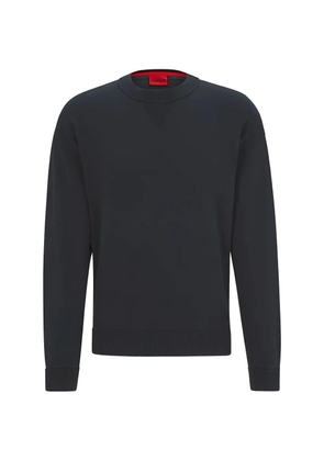 HUGO Swart crew-neck long-sleeve sweatshirt - Grey