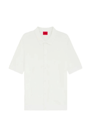 HUGO button-up short-sleeve shirt - White
