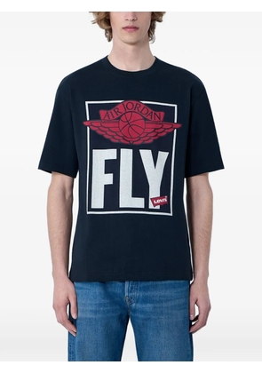 Levi's logo-print cotton-jersey T-shirt - Black
