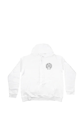 Chrome Hearts Miami Exclusive printed hoodie - White