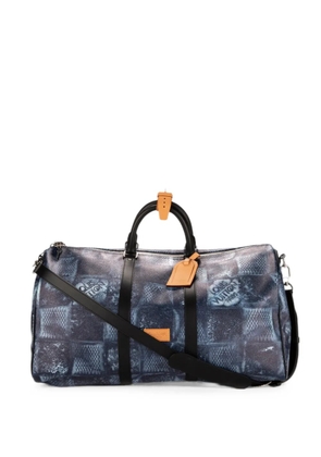 Louis Vuitton Pre-Owned Salt Keepall Bandouliere travel bag - Blue