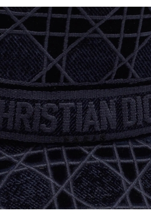 Christian Dior Pre-Owned Cannage D-Bobby bucket hat - Blue