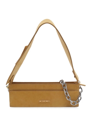 Jacquemus Pre-Owned Le Ciuciu suede shoulder bag - Neutrals