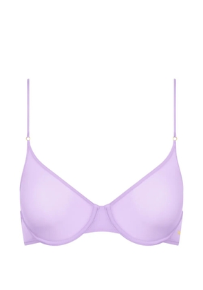 Maison Close Double Sens corbeille sheer bra - Purple