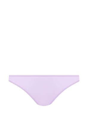 Maison Close Double Sens sheer briefs - Purple