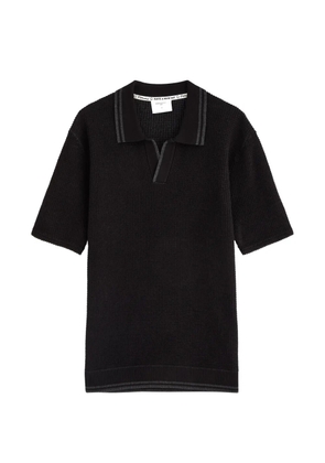 PERCIVAL Cassette cotton polo shirt - Black