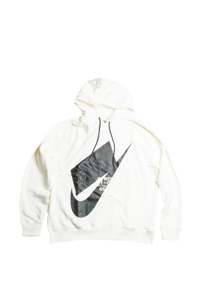 Nike logo-detail hoodie - White