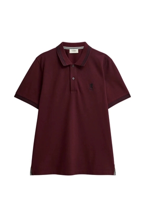 Pringle of Scotland piqué tipped polo shirt - Red