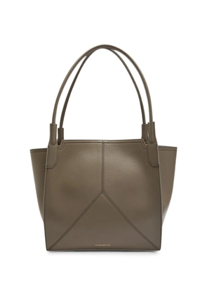 Victoria Beckham Victoria panelled leather tote bag - Green