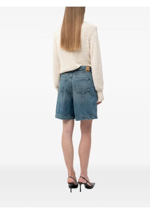 BOSS faded denim shorts - Blue