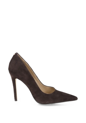 Michael Kors Elyse pointed-toe suede pumps - Brown