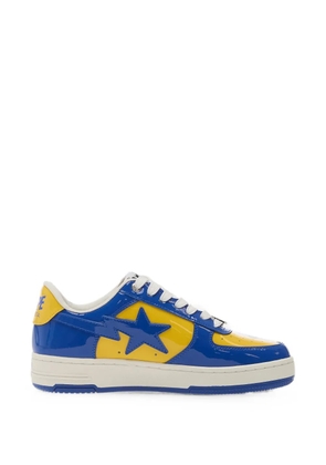 A BATHING APE® Bape Sta patent leather sneakers - Blue
