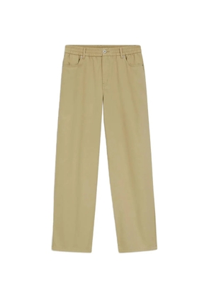 HUGO elasticated-waist five-pocket trousers - Neutrals