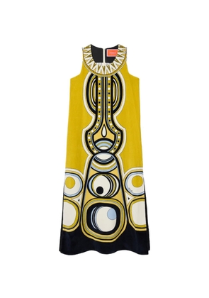 La DoubleJ Totem Placée dress - Yellow