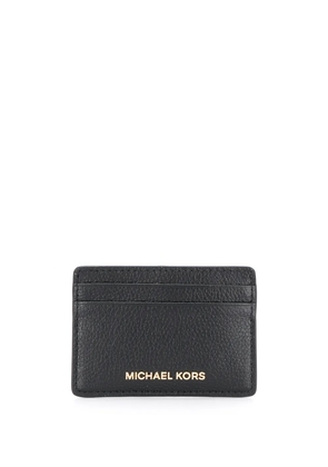 Michael Michael Kors pebbled cardholder - Black