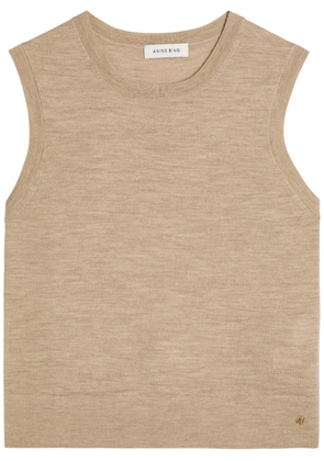 ANINE BING Moni tank top - Neutrals
