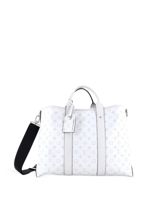 Louis Vuitton Pre-Owned Weekend NM Monogram Taigarama tote bag - White
