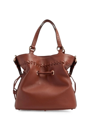 Lancel medium Premier Flirt whipstitched bucket bag - Brown