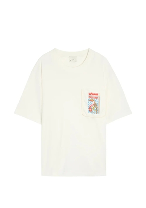 CHÉ Salvador Matchbox graphic-print pocket T-shirt - White