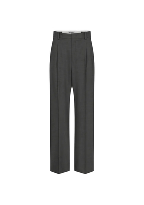 ROSSI Nomy pleated tailored trousers - Grey