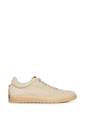 Baracuta perforated-toe sneakers - Neutrals