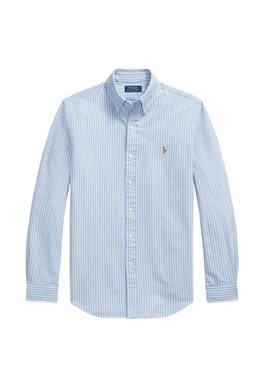 Polo Ralph Lauren Custom Fit striped Oxford shirt - Blue