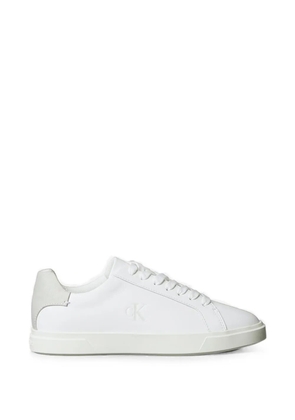 Calvin Klein leather sneakers - White