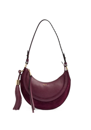 Lancel small Hoboheme tassel-detail leather shoulder bag - Purple