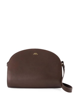 A.P.C. Demi Lune cross body bag - Brown