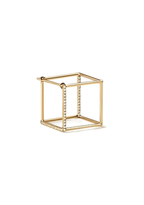 Shihara Diamond Square Earring 15 (02) - Metallic