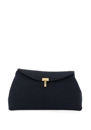 TOTEME T-Lock clutch bag - Black