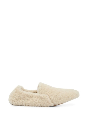 Le Monde Beryl Orlando shearling ballet flats - Neutrals