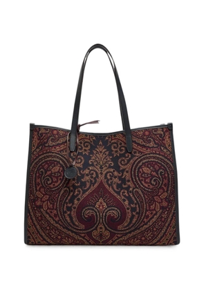 ETRO Lovetrotter leather tote bag - Red