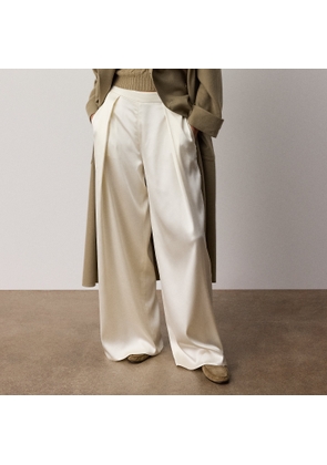 Masina Satin Wide-Leg Trousers